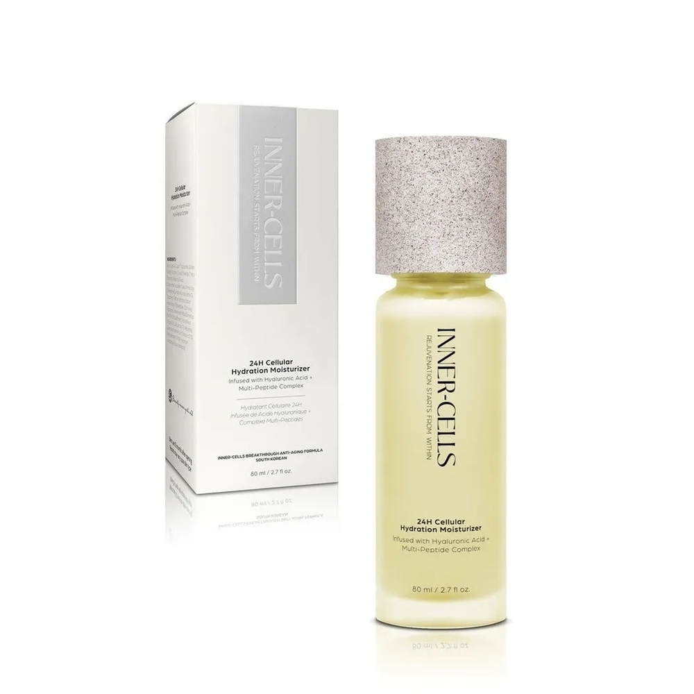 24H Hydration Moisturizer Infused with Hyaluronic Acid + Multi-Peptide Complex